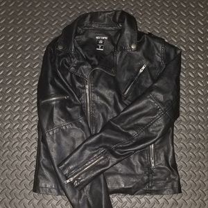 Faux Leather Jacket